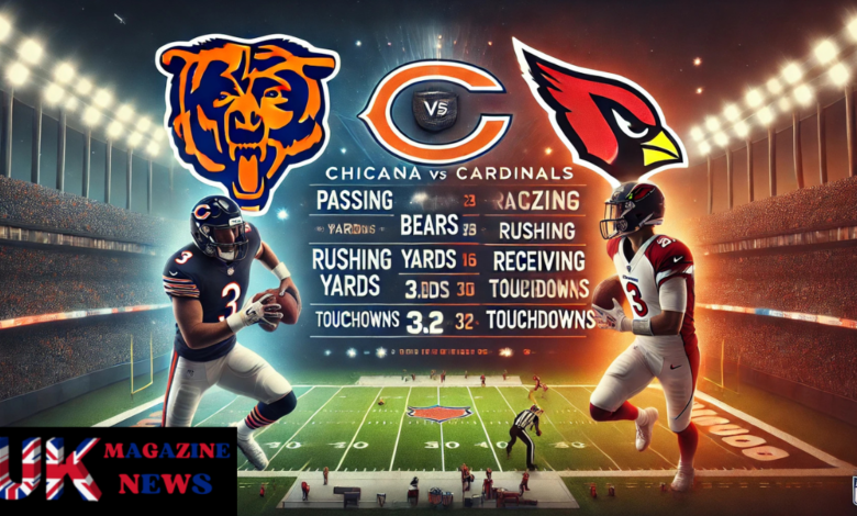 chicago bears vs arizona cardinals match player stats