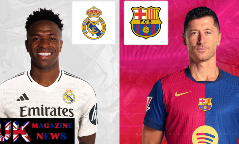 real madrid vs fc barcelona lineups