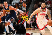 houston rockets vs denver nuggets match player stats