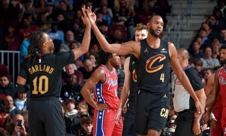 cleveland cavaliers vs 76ers match player stats